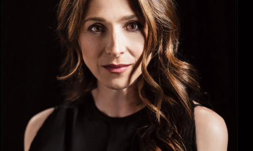 “People are so drawn to acting and the arts because it creates a community. I think about how the stories guide me and my understanding of consciousness, life, and hope.” — Brown Interviews Marin Hinkle ’88